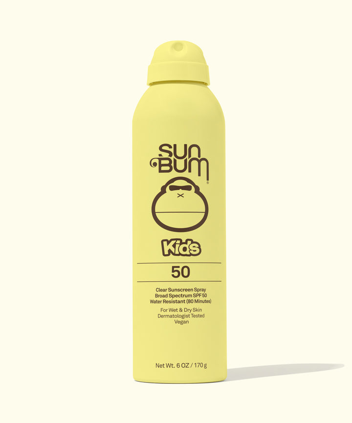Kids Clear Sunscreen Spray SPF 50 - Front view of
